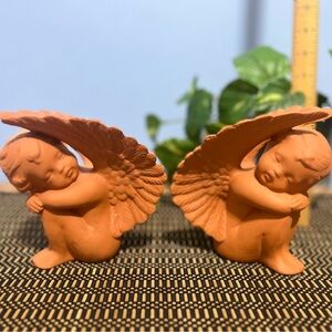 Terracotta Angel Figurines